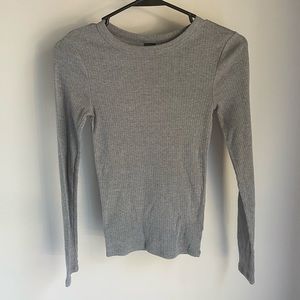 Wild Fable Gray Long Sleeve Shirt